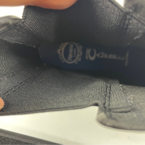 Jeffrey Campbell stormy Matt black rubber rain boot 8 - Picture 7 of 7